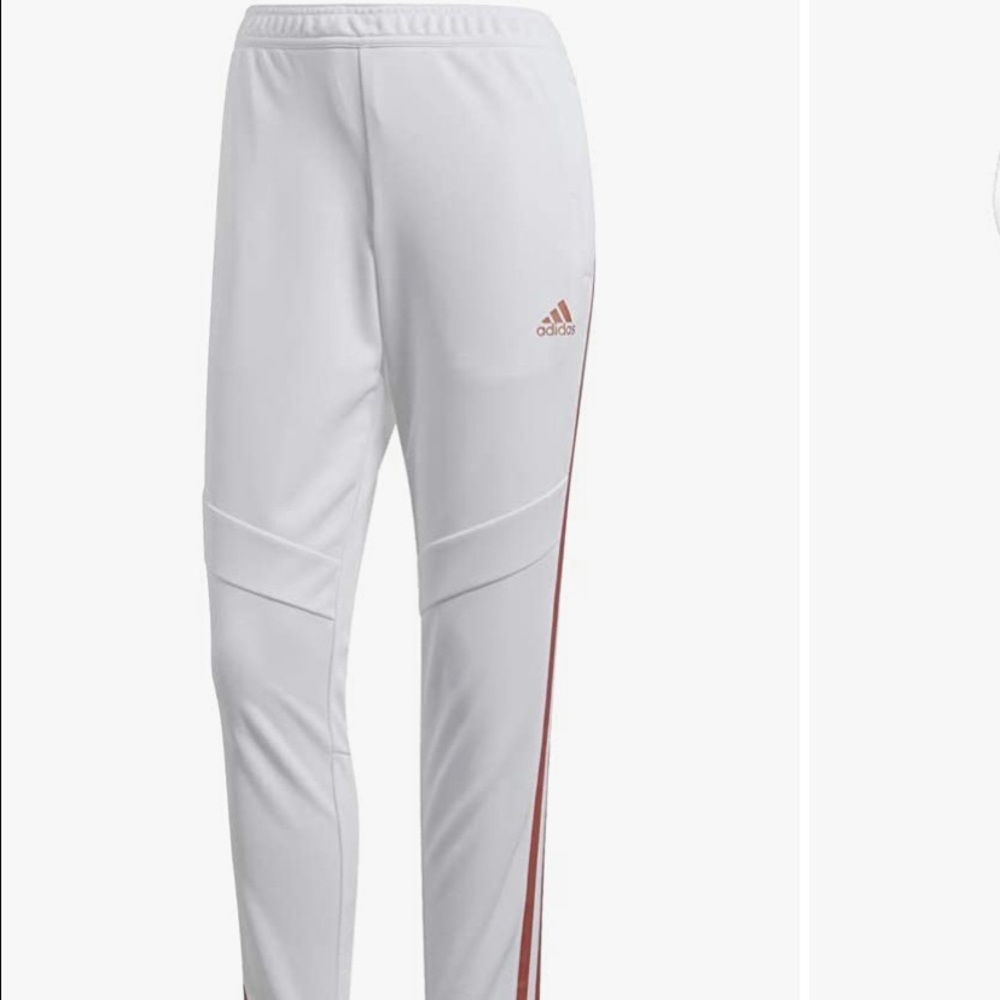 Adidas clima cool white and bronze pants